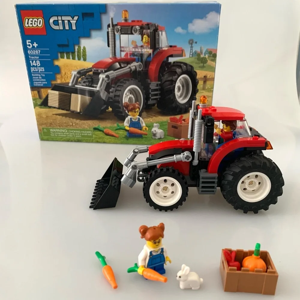 Lego City Tractor 60287 Ages 5+ Building Toy 148 pcs